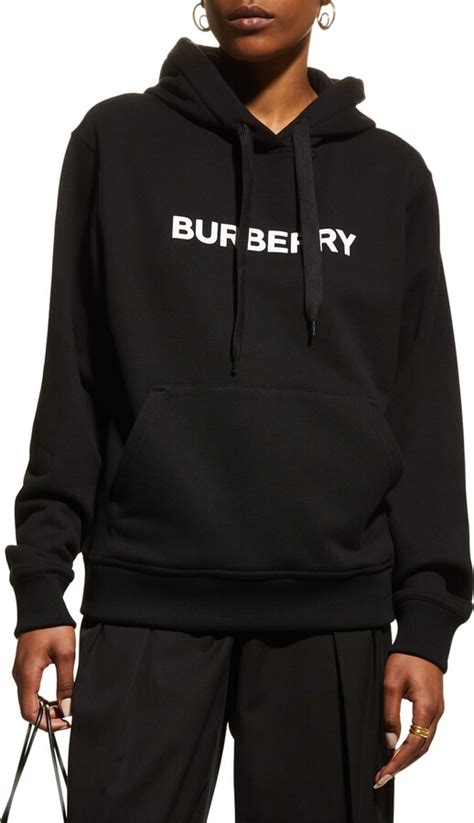 Shop Burberry Poulter Logo Hoodie 